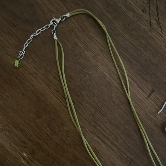 Necklace & Earring Set - Sterling Silver - Picture 4 of 6